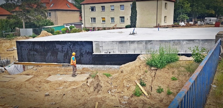 Przy Węźle Łękno trwają prace przy wiaduktach i instalacjach podziemnych [ZDJĘCIA] 