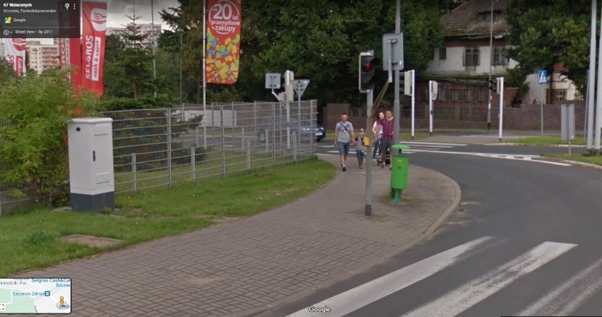 Szczecin na Google Street View