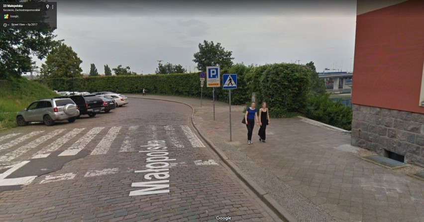 Szczecin na Google Street View