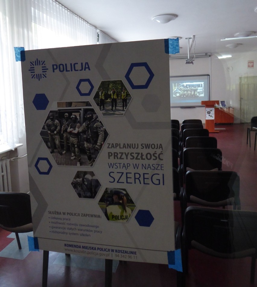 Policja w Koszalinie zachęca do wstąpienia w jej szeregi