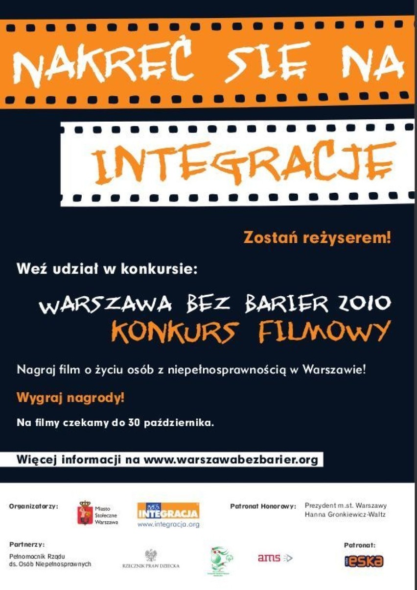 "Warszawa bez barier 2010 - konkurs filmowy