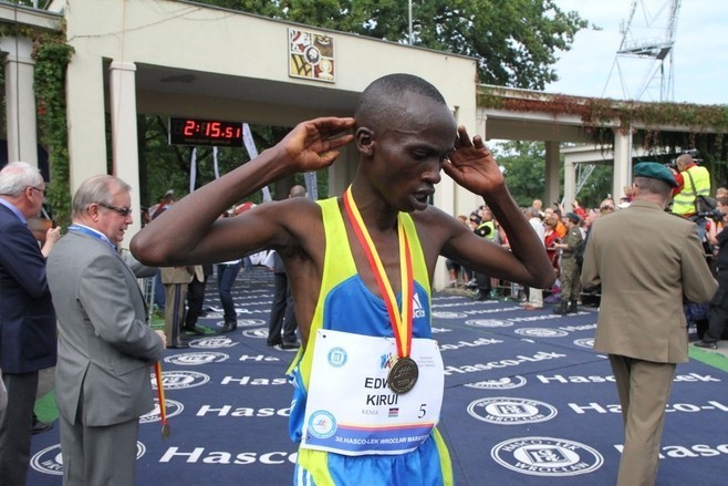 Kenijczyk Edwin Kirui wygrał 30. wrocławski maraton (ZDJĘCIA)