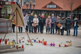 Mieszkańcy Świecia pożegnali prezydenta Adamowicza na Dużym Rynku