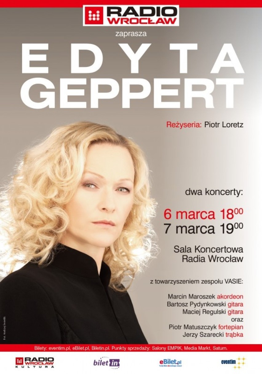 Edyta Geppert z zespołem Vasie
6 marca 2016 (niedziela),...