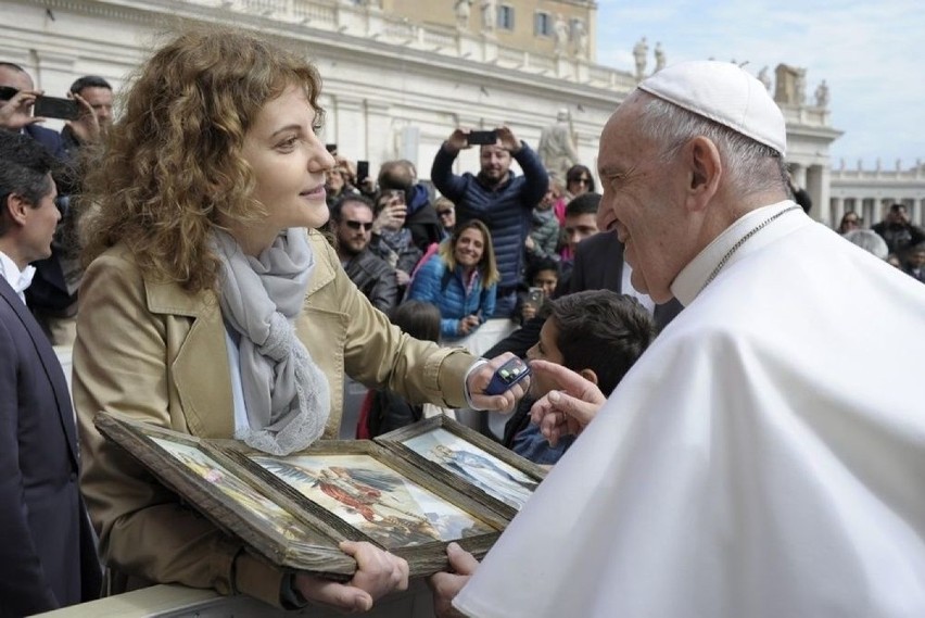 Papież Franciszek pobłogosławił małopolskiego Tele-Anioła