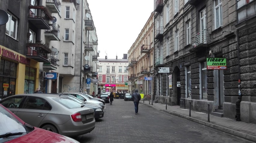 Ulica Dekerta w Sosnowcu.