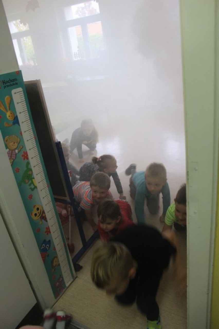 Uczniów i przedszkolaki z Jedlca ,,kręci bezpieczeństwo"