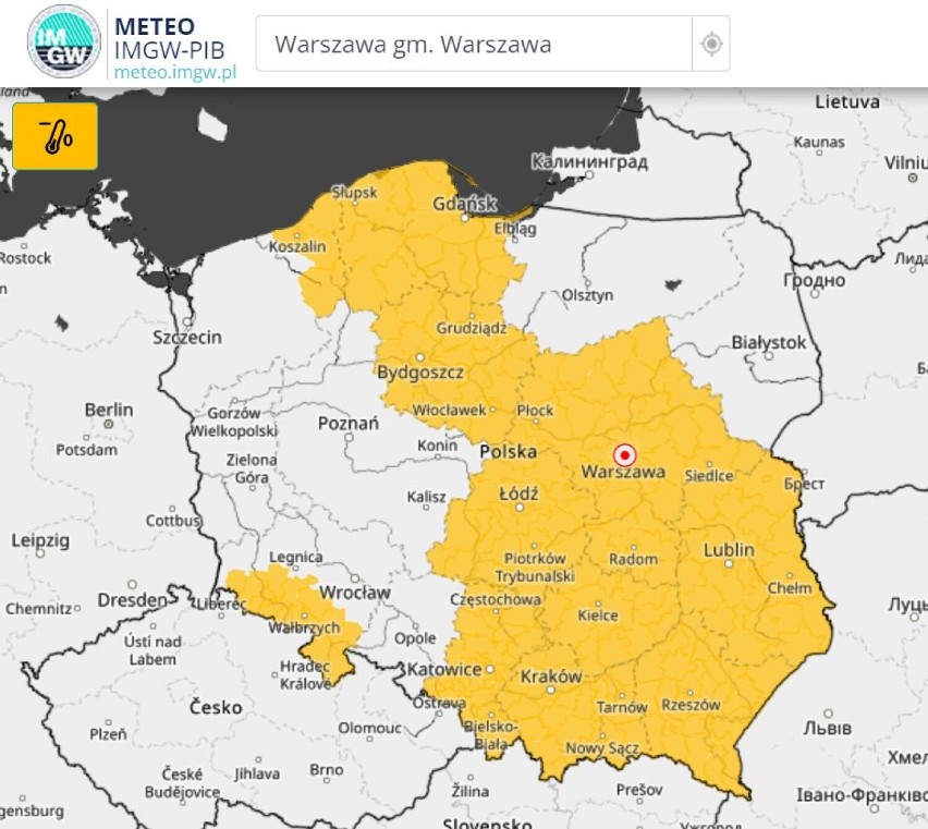 Noc z przymrozkami. Ostrzeżenie dla Zduńskiej Woli i powiatu