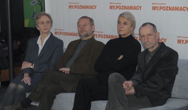 Członkowie komitetu - dr A. Potok, prof. K. Podemski, E. Wójciak i prof. T. Polak