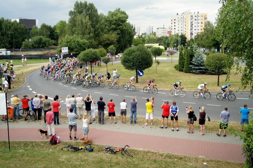 31 lipca Tour de Pologne zawitało w Katowicach. Fot. Bożena...