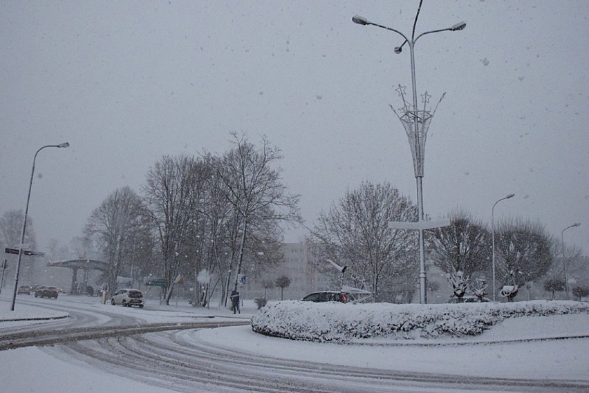Oleśnica: Zima zawitała do miasta (ZDJĘCIA)  