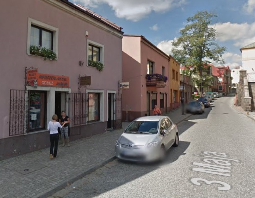 Kłobuck i mieszkańcy Kłobucka w Google Street View