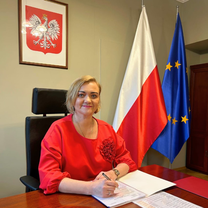 Anna Olkowska-Jacyno w swoim gabinecie w Pomorskim Urzędzie...