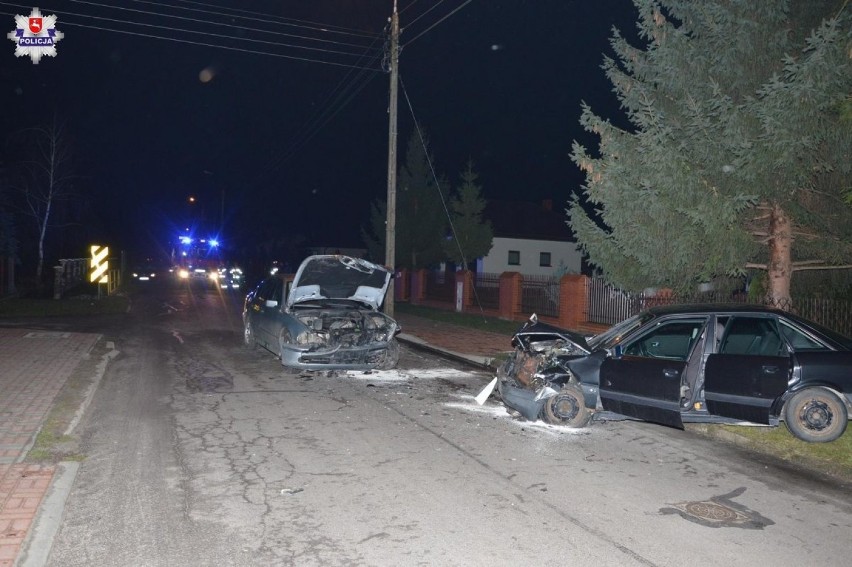 Wypadek w Terespolu. Sprawca zbiegł z miejsca zdarzenia. W chwili zatrzymania miał dwa promile (ZDJĘCIA)