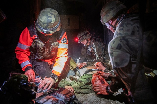 Szkolenie z zakresu Ratownik Pola Walki - Combat Life Saver w Przemyślu.