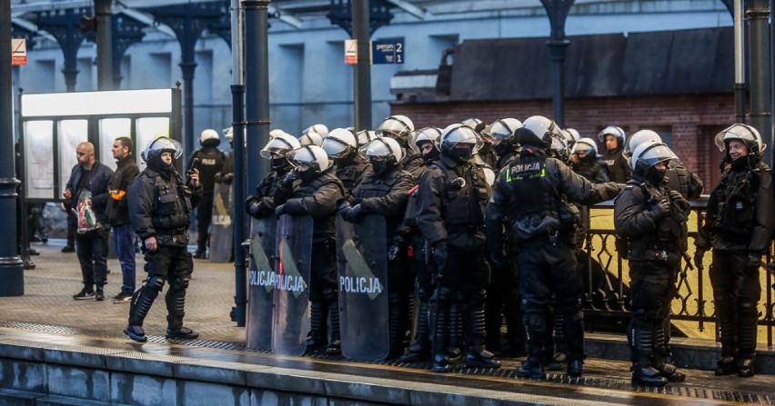 Kibice Legii Warszawa w Gdańsku, 9.12.2018