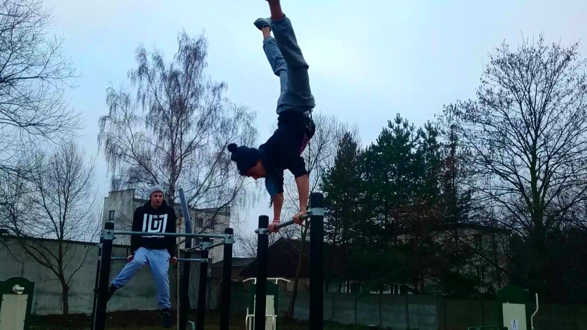 Myszków: w mieście działa grupa Street Workout. Każdy może przyjść na trening [ZDJĘCIA, WIDEO]