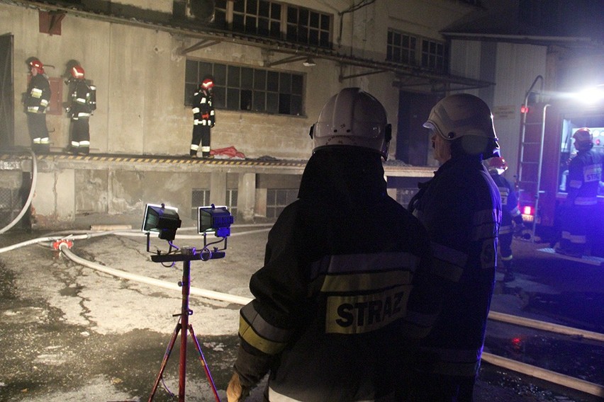 Bielsko-Biała: Pożar w firmie Breco. Załoga ewakuowana