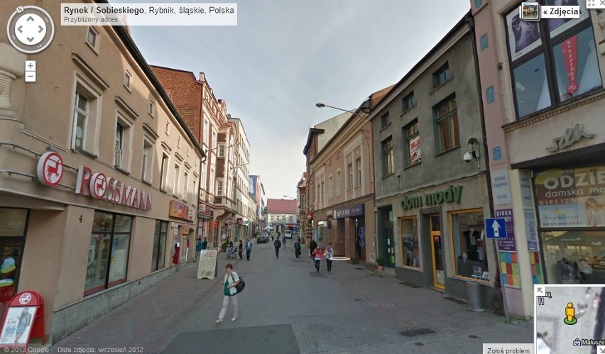 Rybnik na Street View. Zobacz, co uwieczniło Google w naszym mieście [ZDJĘCIA]