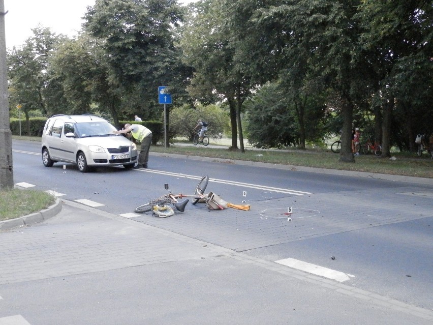 Śrem: potrącenie rowerzysty na ulicy Kilińskiego...