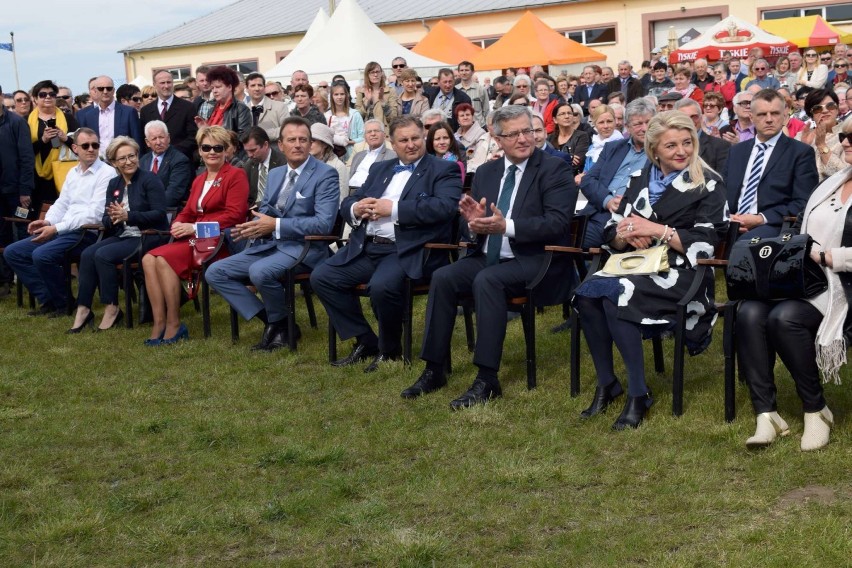 Chrzest tulipana "Bronisław Komorowski" w Chrzypsku Wielkim