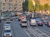 Wypadek na ulicy Wyszyńskiego: Nie kursują tramwaje 