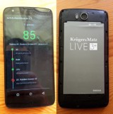 Kruger&Matz Live 3+, polskiej produkcji smartfon z dwiema bateria