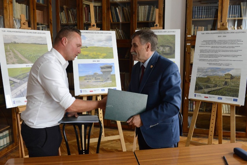 Będzie odbudowa dawnego grodu łęczyckiego w Tumie! Podpisano umowę 
