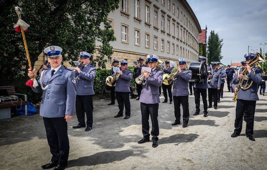 Orkiestra policyjna z Wrocławia