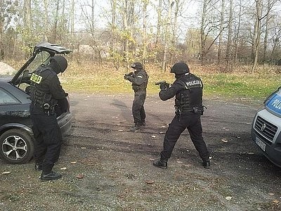 Ćwiczenia policjantów z Żor