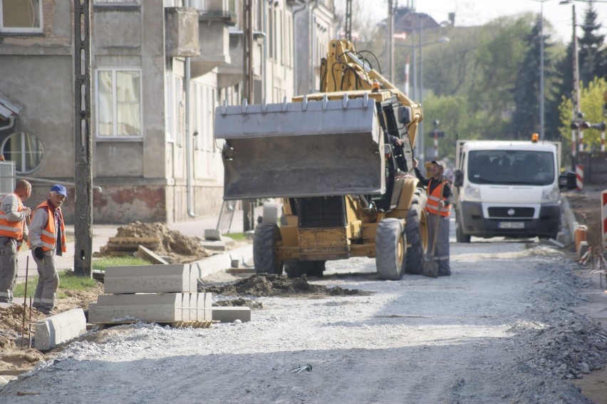 Trwa budowa dwóch nowych nawierzchni ulic w Grodzisku Wielkopolskim [ZDJĘCIA]