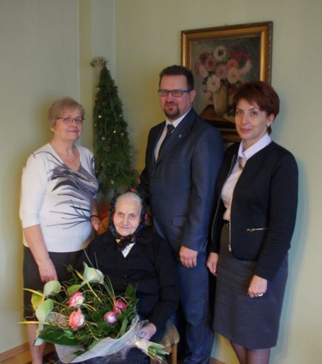 Wiktoria Zamarska obchodziła 102. urodziny