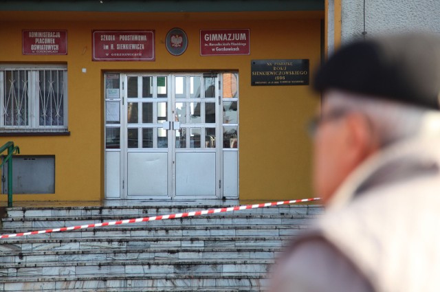 Szkoła podstawowa w Gorzkowicach po pożarze została wyłączona z użytkowania