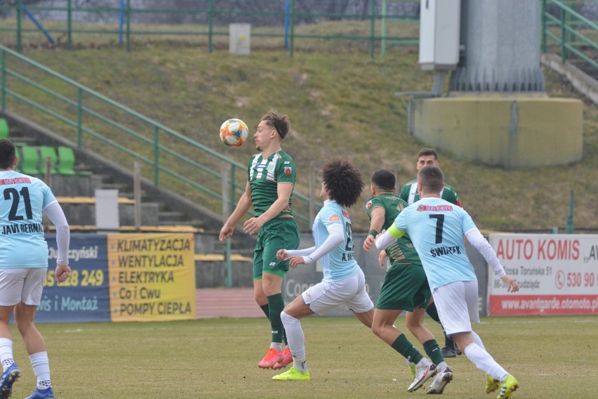 Olimpia Grudziądz przegrała z Hutnikiem Kraków