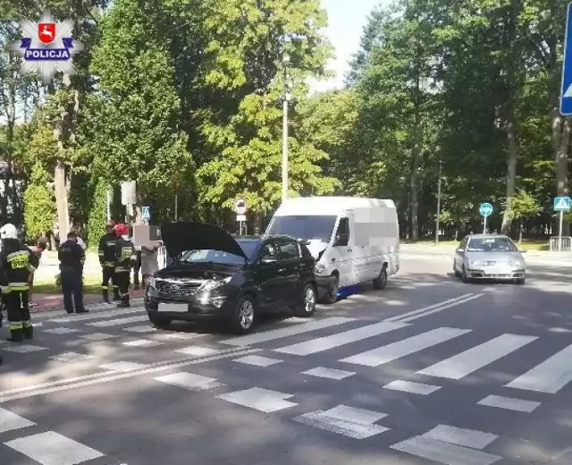 Poniatowa. Potrącenie piesza na przejściu dla pieszych