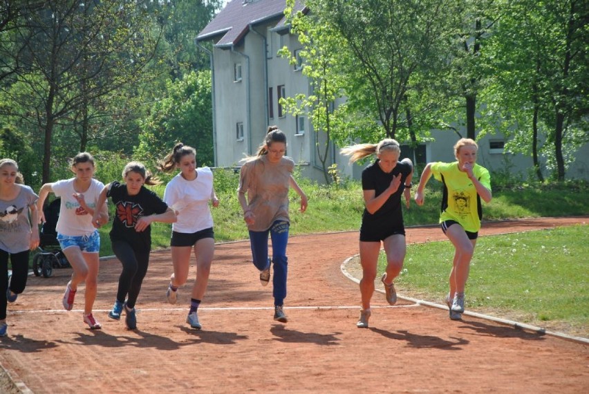 Zawody lekkoatletyczne w Prabutach