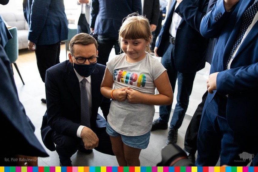 Premier RP Mateusz Morawiecki w województwie podlaskim. Odwiedził Kolno i Grajewo (zdjęcia)