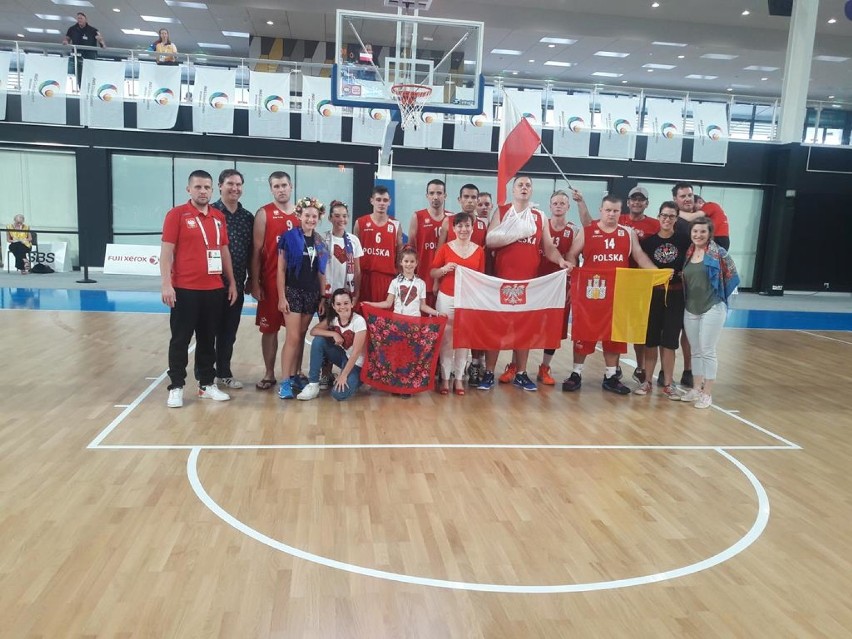 Polska, z koszykarzami z Włocławka w składzie, tuż za podium na Igrzyskach Światowych INAS Global Games w Brisbane Australia 2019 [zdjęcia]