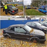 Straż Miejska we Władysławowie kontra porzucone samochody. Zaczęli sprzątać wraki zaśmiecające parkingi, postoje i ulice | ZDJĘCIA