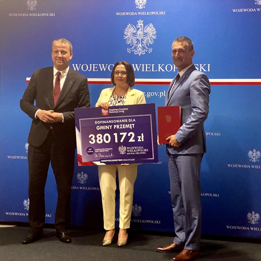 Do gminy Przemęt trafiło ponad 380 tys. złotych