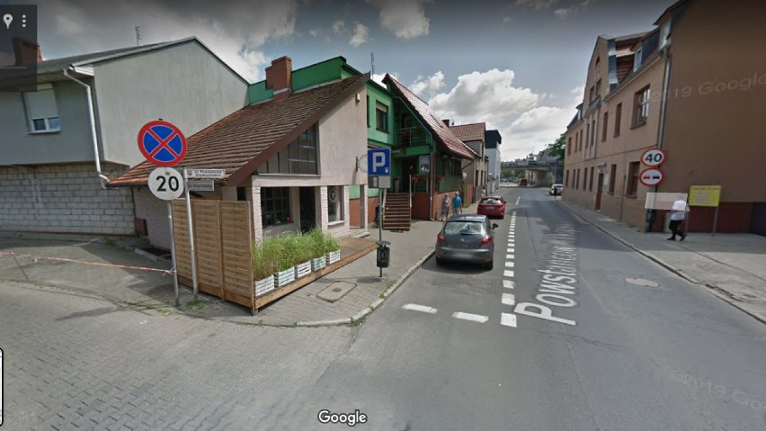 Oborniki w Google Street View