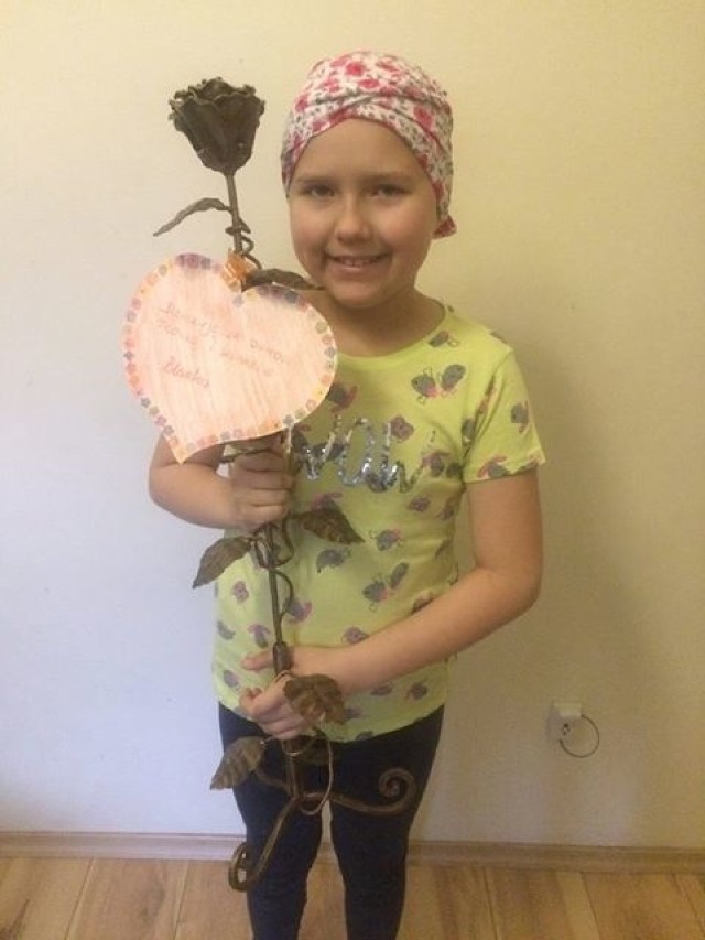 10-letnia Blanka z Gubina walczy z  nowotworem
