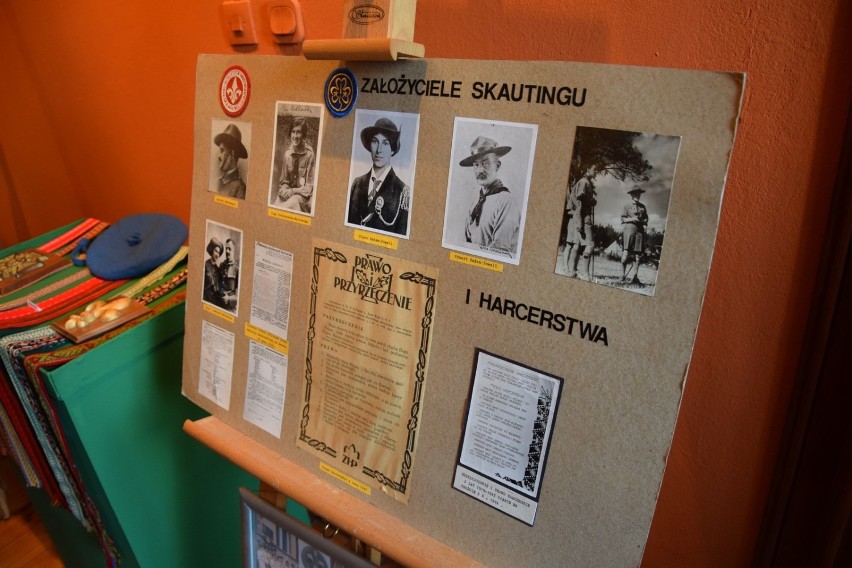 Harcerska wystawa na 100-lecie ZHP w muzeum w Sieradzu. Ekspozycja do oglądania do końca czerwca (zdjęcia)