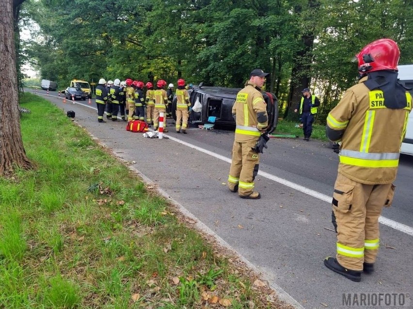 Pijany kierowca spowodował wypadek w Prószkowie