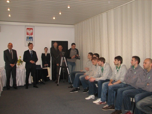 Częstochowa: Prezydent pogratulował siatkarzom Tytana AZS Częstochowa triumfu w Challenge Cup