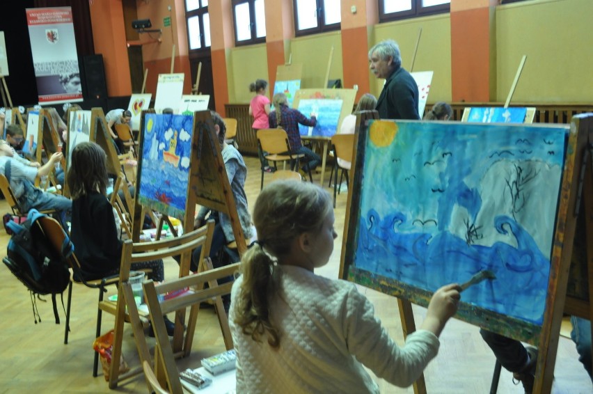 XXVII Wojewódzkiego Konkursu Plastycznego dla Dzieci "Gdybym był malarzem" w Raciążku [zdjęcia]
