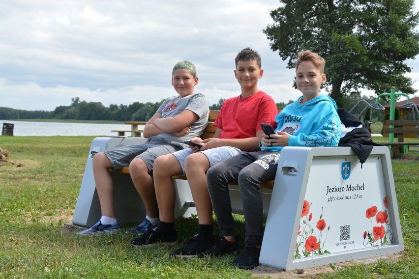 Z multimediów na kamieńskiej plaży już korzystają młodzi...