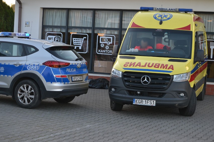 Co się wydarzyło w okolicach stacji paliw przy Kościuszki w Gorlicach? Na miejscu policja oraz ratownicy medyczni AKTUALIZACJA