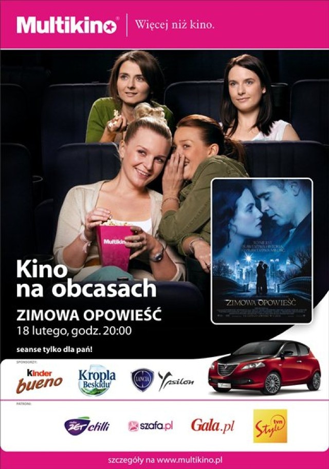 18 lutego na wszystkie panie czeka niezapomniany wieczór z Collinem Farrellem i Russellem Crowe. W ramach cyklu „Kino na obcasach” zobaczymy film pt.: "Zimowa opowieść". Akcja rozgrywa się w Nowym Jorku, pod koniec XX wieku. Peter Lake (Colin Farrell) to irlandzki rzezimieszek. Pewnego dnia, plądrując kolejny dom, poznaje jego piękną mieszkankę. Między dwojgiem bohaterów rodzi się uczucie, mogące zmienić zachwiane wartości moralne mężczyzny... Na kobiece kino zapraszają Warszawa Targówek, Warszawa Ursynów oraz Warszawa Złote Tarasy. Organizatorzy wieczoru przygotowali również specjalny, facebook'owy konkurs dotyczący książki „Achaja – tom 1”. Zapraszamy już 18 lutego o godz. 20.00!