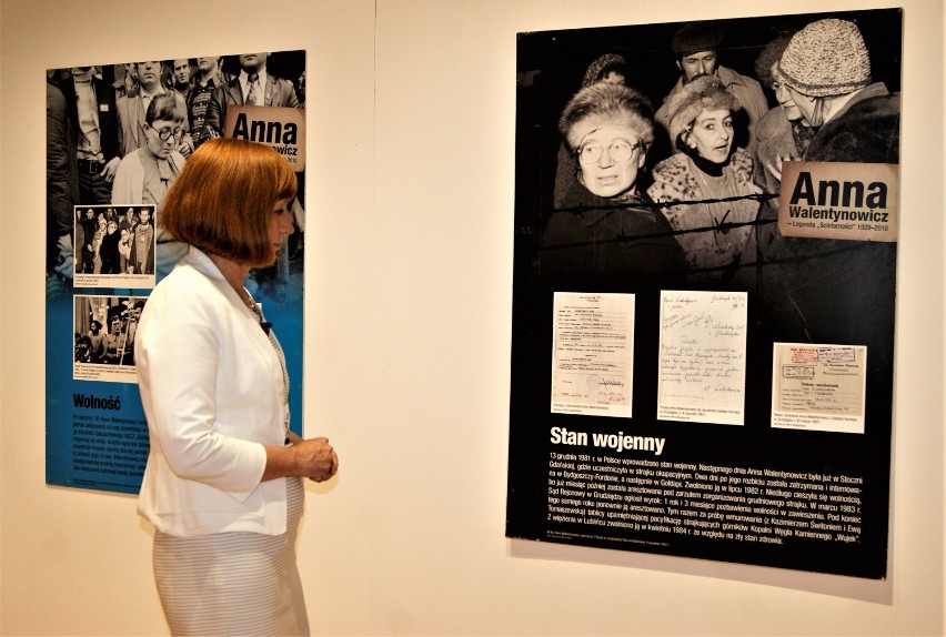 „Anna Walentynowicz. Legenda "Solidarności". Wystawa i wykład w Muzeum Regionalnym w Radomsku [ZDJĘCIA] 